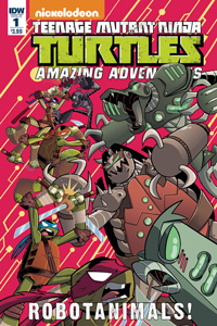 TEENAGE MUTANT NINJA TURTLES - AMAZING ADVENTURES: ROBOTANIMALS #1