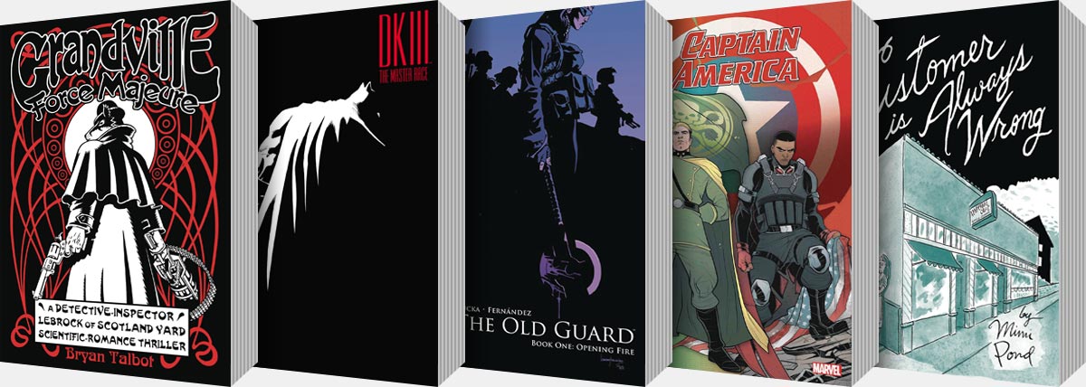 New Graphic Novels and Collected Editions arriving from August onwards...