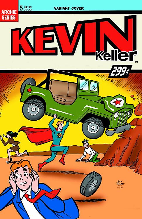 Kevin Keller #5: Cover by Dan Parent