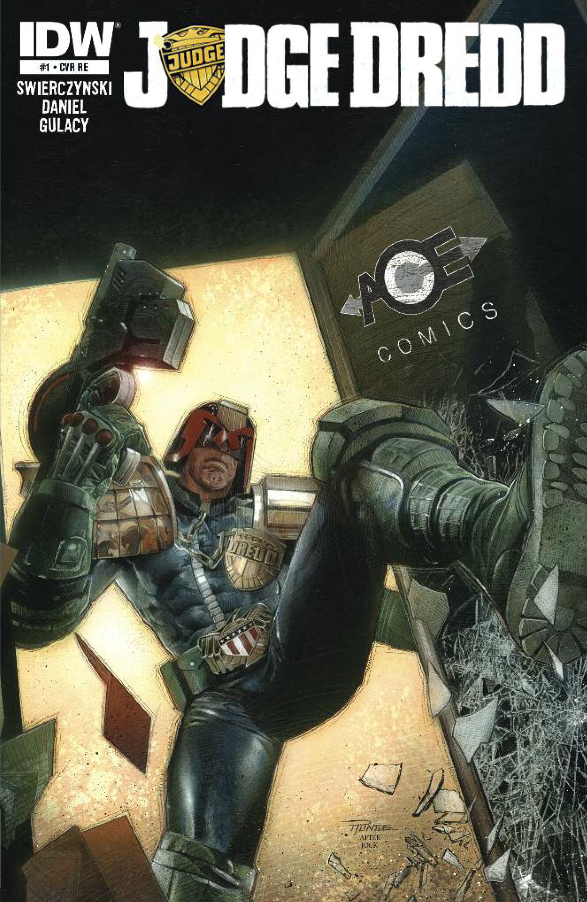 Judge Dredd #1 - ACE Comics Cover