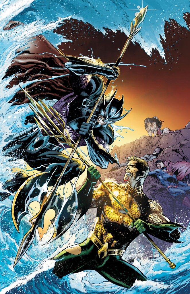 Aquaman #15 by Eddy Barrows