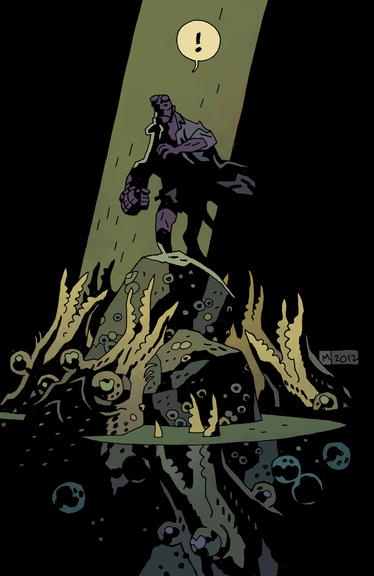 Hellboy In Hell #1 by Mike Mignola
