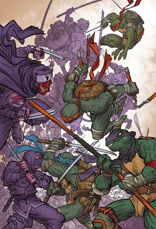 TMNT Secret History Of The Foot Clan #1 by Raphael Grampa