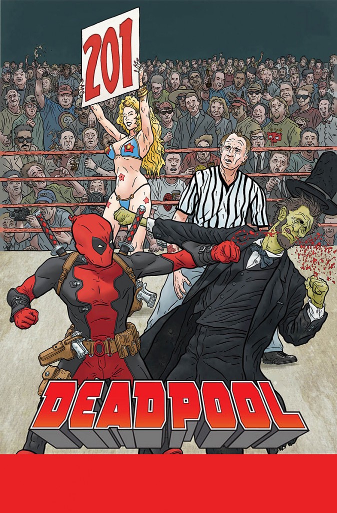 Deadpool #4: Cover by GEOF DARROW