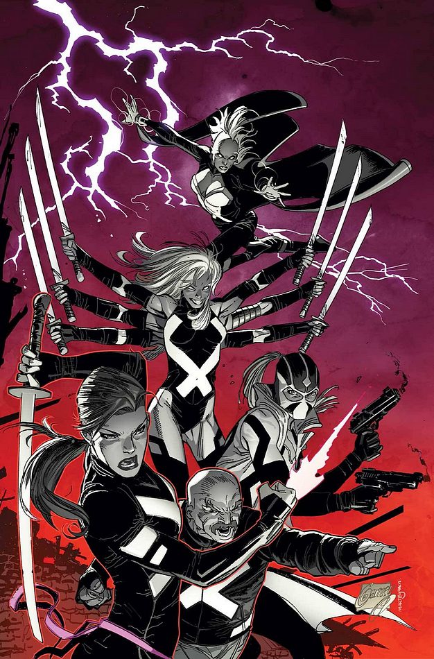 Uncanny X-Force #1: Cover by RON GARNEY