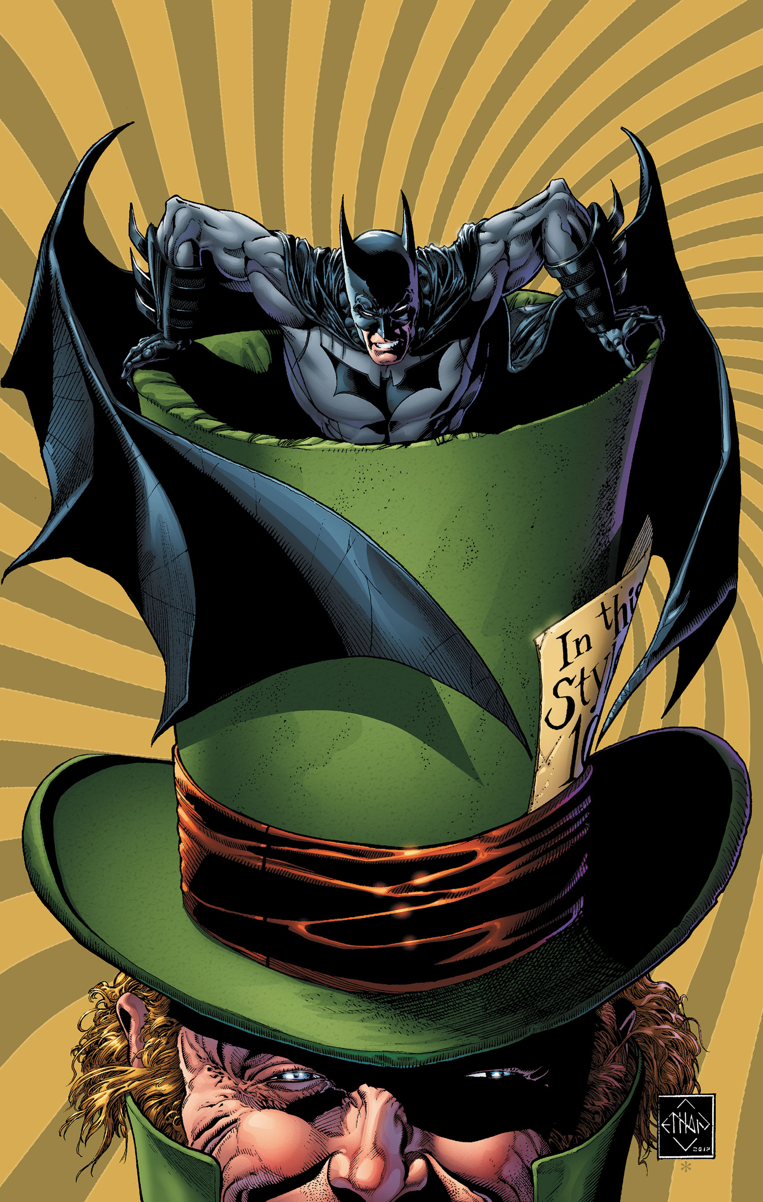 Batman: The Dark Knight #16: Cover by ETHAN VAN SCIVER