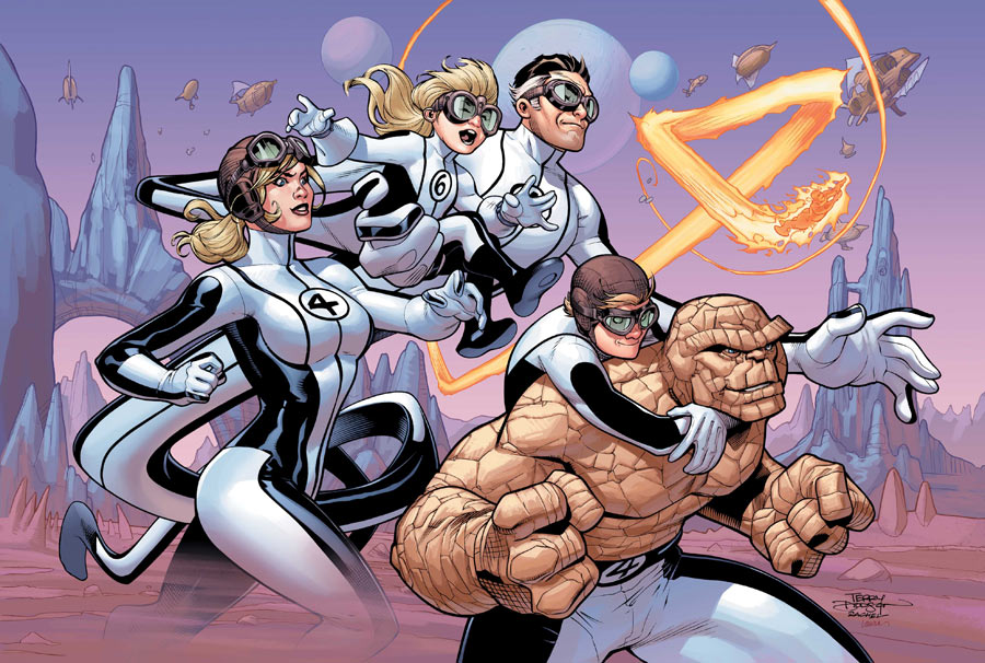 Fantastic Four #4 by Terry Dodson