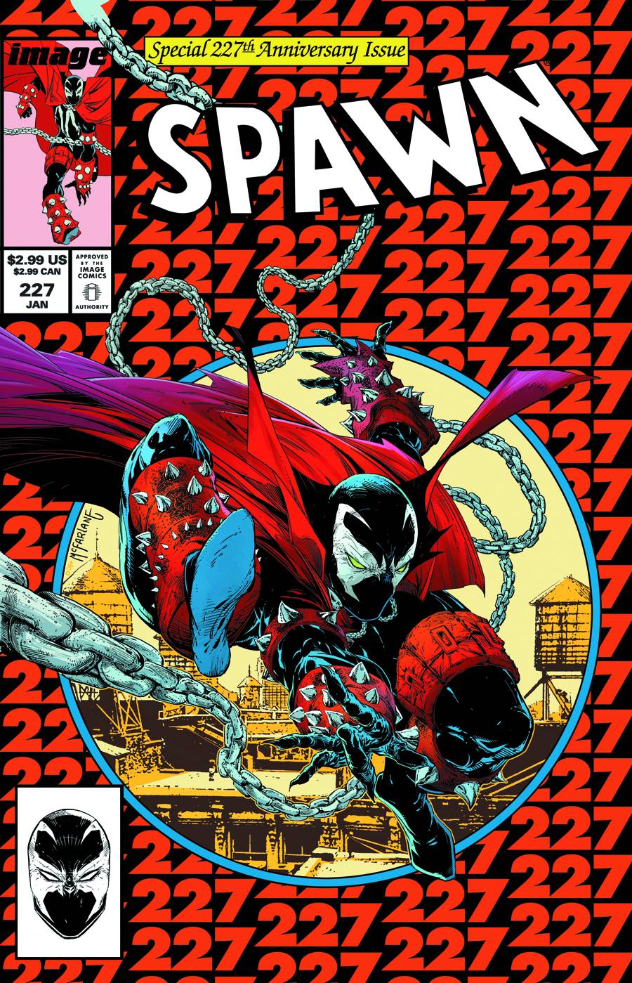 Spawn #227: Cover by TODD McFARLANE