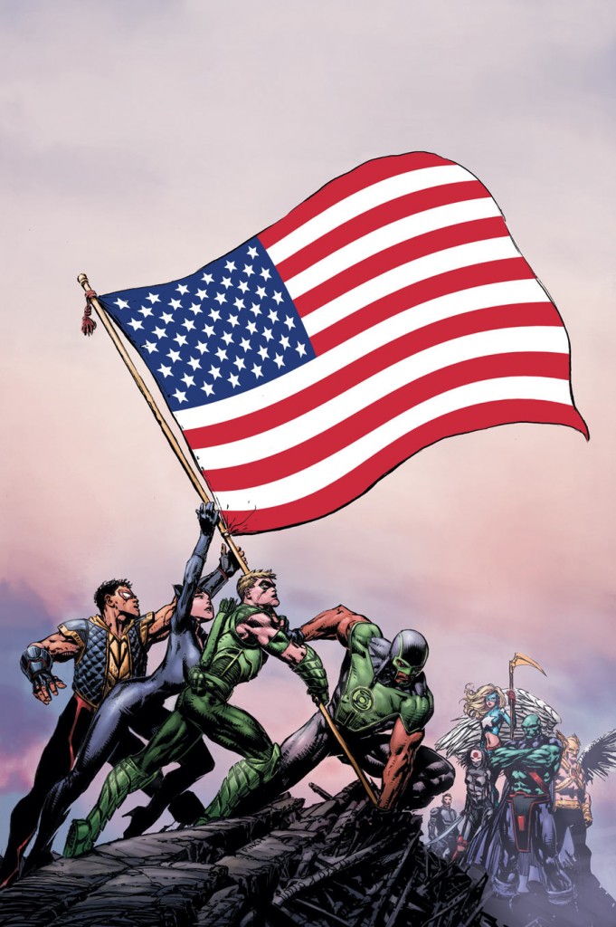 Justice League of America #1 by David Finch