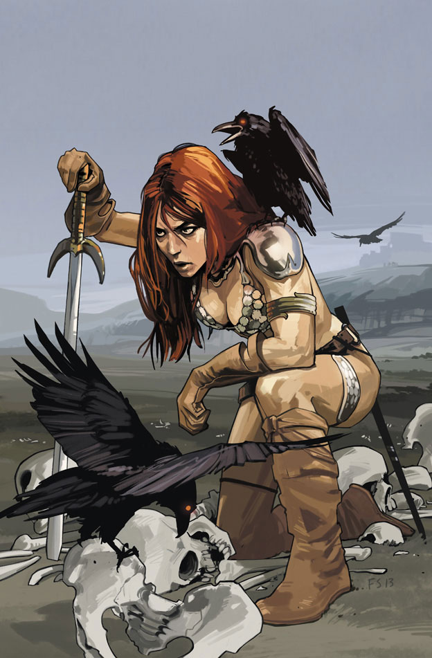 Red Sonja #1 by Fiona Staples