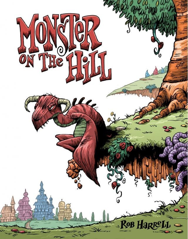 Monster On The Hill Preview - Cover