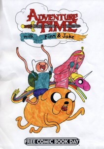 Adventure Time Colouring Competition FCBD 2014 by Charlie Day-Williams