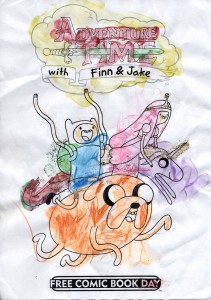 Adventure Time Colouring Competition FCBD 2014 by Chloe Green