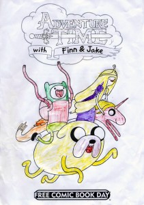 Adventure Time Colouring Competition FCBD 2014 by Jake Watkins