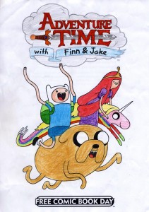 Adventure Time Colouring Competition FCBD 2014 by Joe Rogers