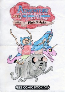 Adventure Time Colouring Competition FCBD 2014 by Liam Coles