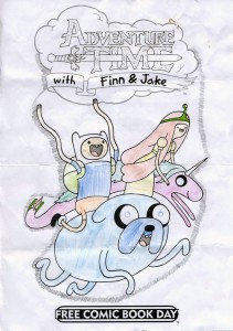 Adventure Time Colouring Competition FCBD 2014 by Molly Fraser