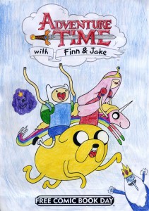 Adventure Time Colouring Competition FCBD 2014 by Patrick Huggon
