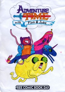 Adventure Time Colouring Competition FCBD 2014 by Phoebe Cordery