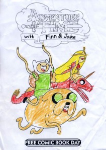 Adventure Time Colouring Competition FCBD 2014 by Phoebe Whybrow