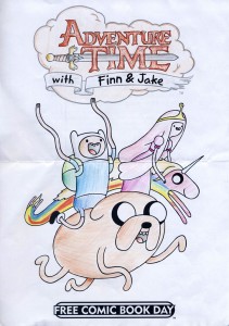 Adventure Time Colouring Competition FCBD 2014 by Ruben Harris