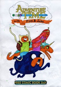 Adventure Time Colouring Competition FCBD 2014 by Ryan Balkwill