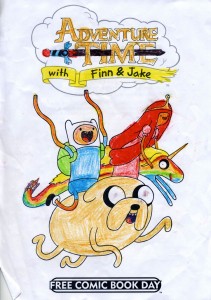 Adventure Time Colouring Competition FCBD 2014 by Shannen Whybrow